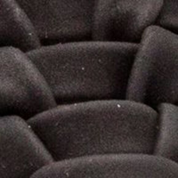 SUGAR Womens Black Woven Demi Wedge Simone Open Toe Wedge Thong Sandals 11 M - Picture 4 of 4